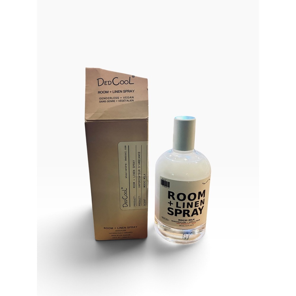 DedCool Room + Linen Spray Mochi Milk 3.5 oz 103ml New